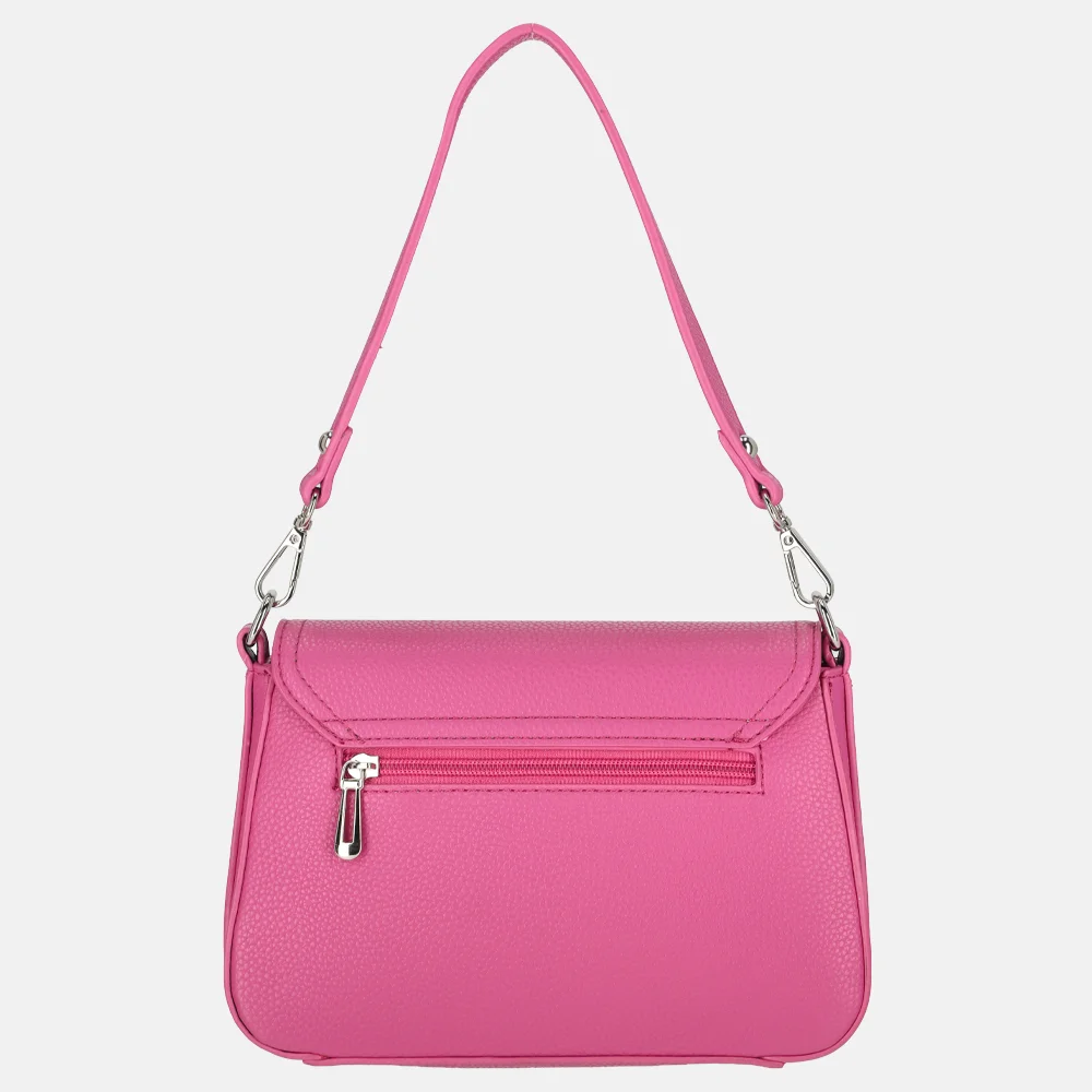 Flora & Co crossbody tas fuchsia bij Duifhuizen