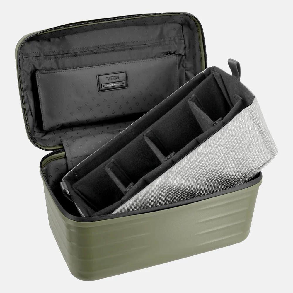 Titan Upgrade beautycase forest green bij Duifhuizen