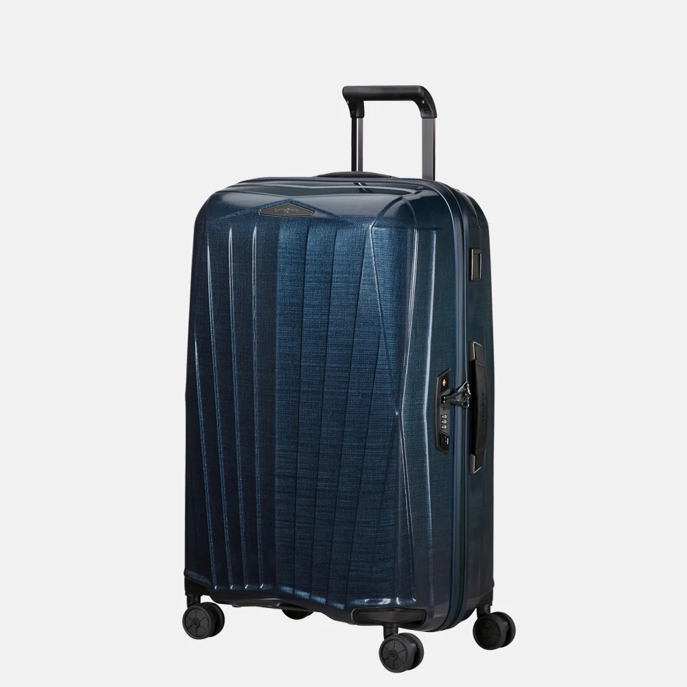 Samsonite Major-Lite koffer 69 cm Midnight Blue bij Duifhuizen