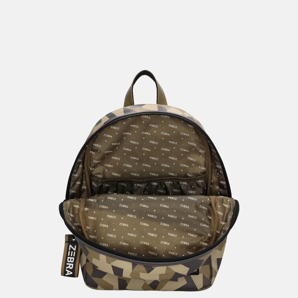 Zebra Trends kinderrugzak camouflage print bij Duifhuizen