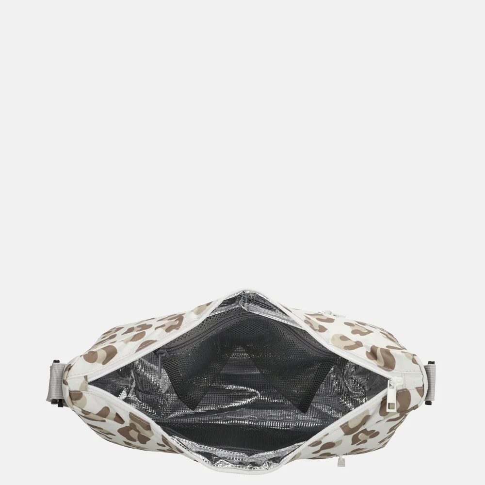 Zebra Trends crossbody koeltas leopard beige bij Duifhuizen