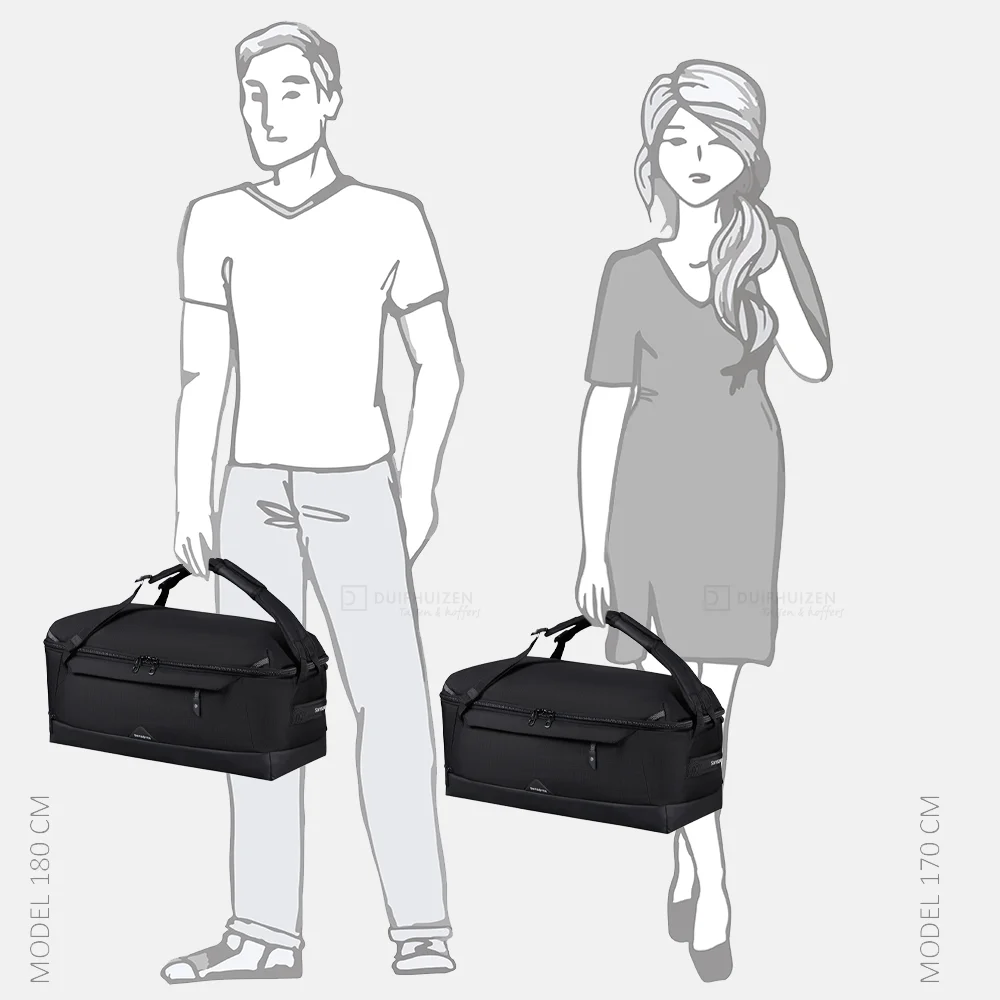 Samsonite Roadseeker weekendtas S deep black bij Duifhuizen