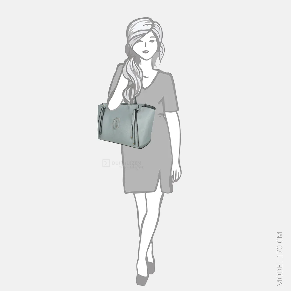 Liu Jo Lapislazzulo tote shopper L dress blue bij Duifhuizen