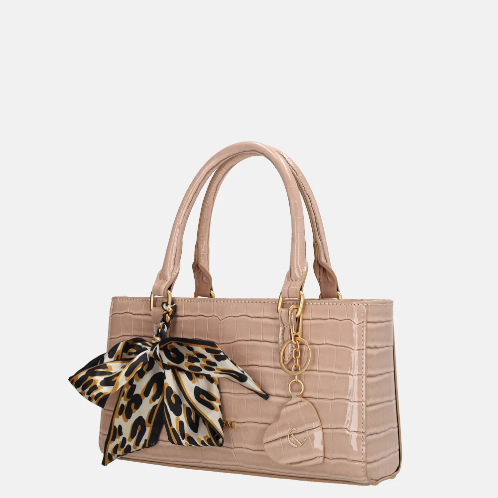 Charm London Knightbridge handtas oudroze bij Duifhuizen