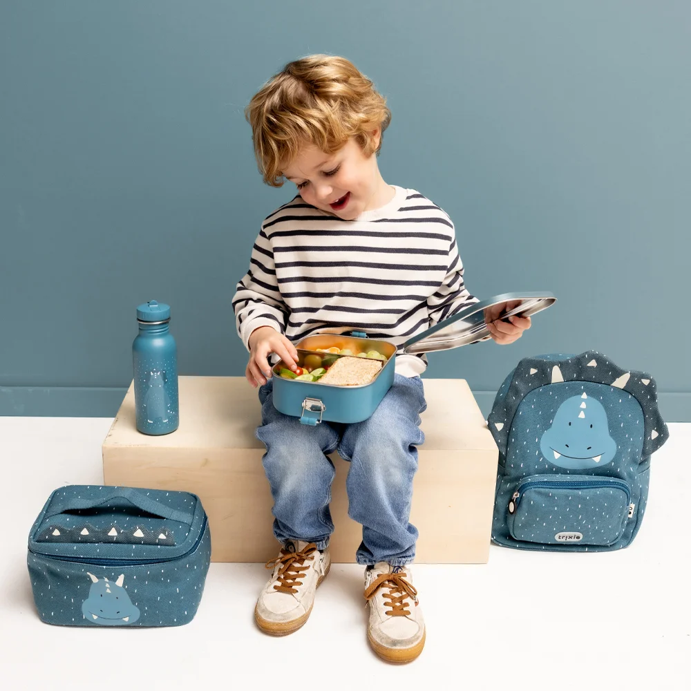 Trixie lunchbox  large Mr. Triceratops bij Duifhuizen