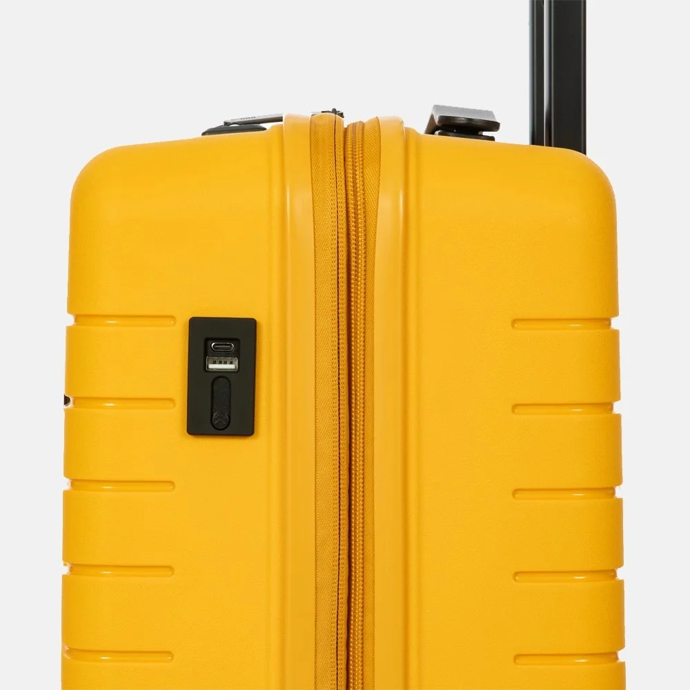 Bric's Ulisse Expandable handbagage koffer 55 cm mango bij Duifhuizen