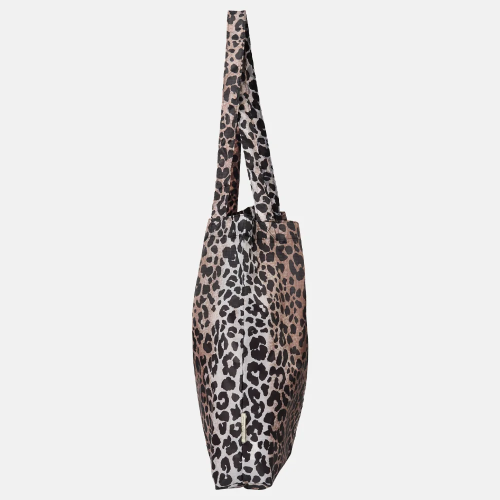 Studio Noos grocery bag shopper leopard bij Duifhuizen