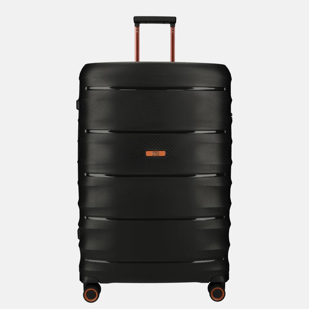 Duifhuizen Paloma reiskoffer 75 cm black/copper bij Duifhuizen