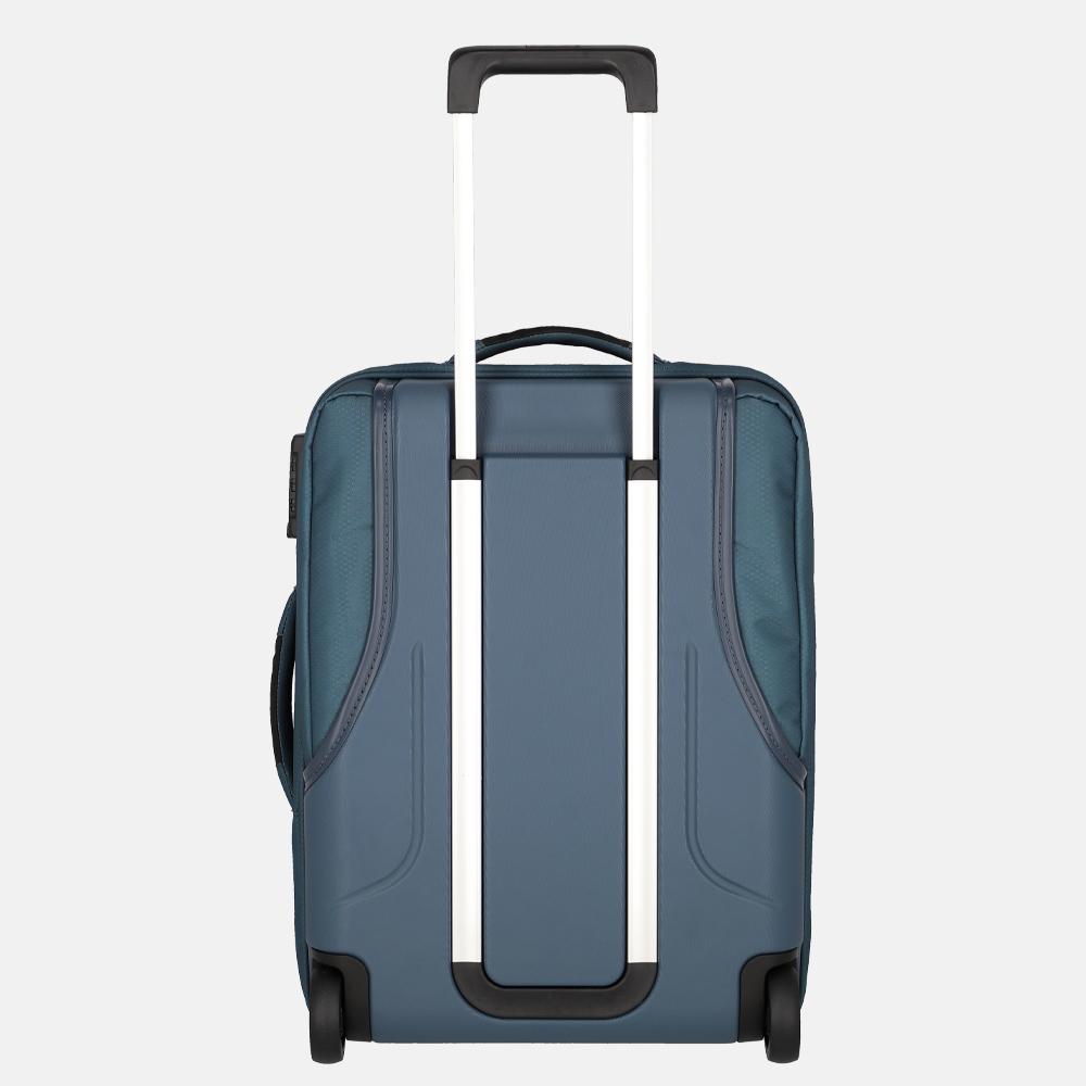 Travelite Upright koffer 55 cm blue bij Duifhuizen