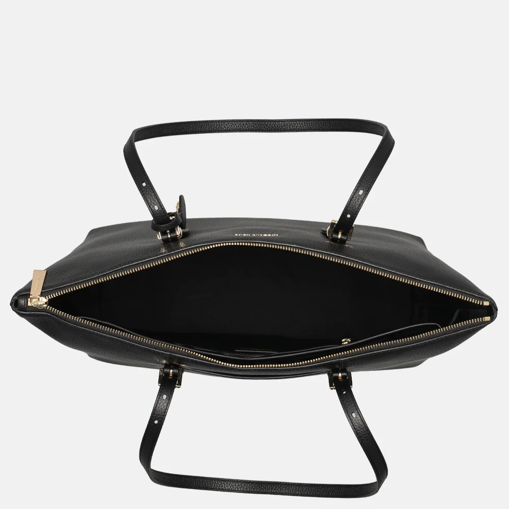 Michael Kors Quinn shopper 15 inch large black bij Duifhuizen