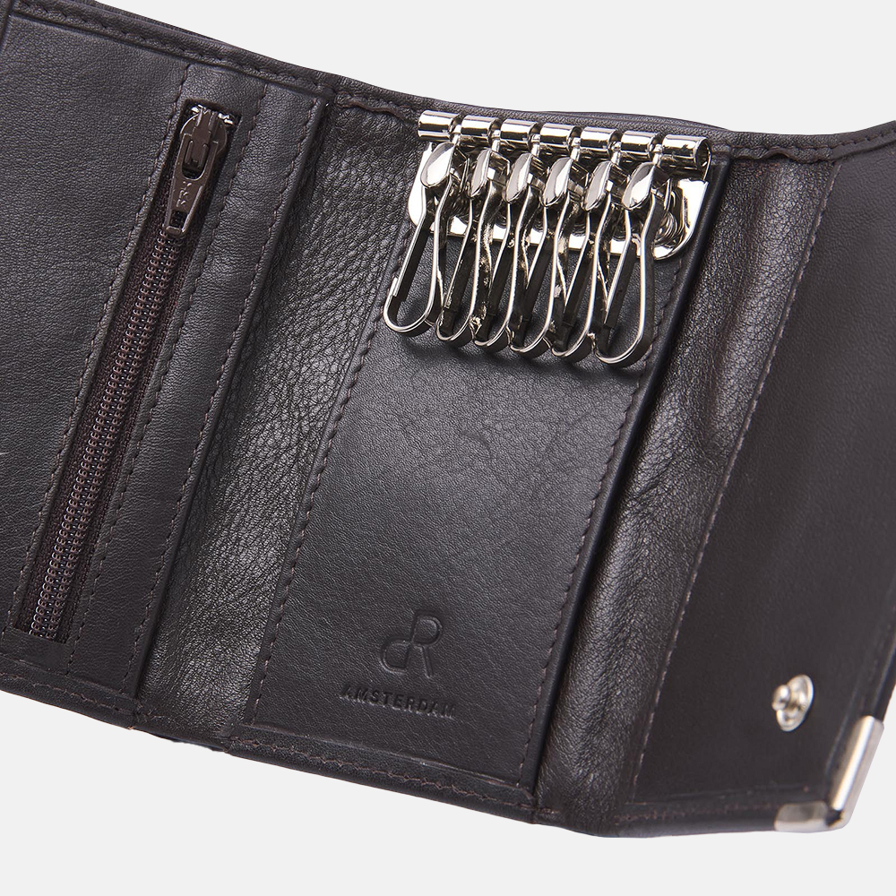 dR Amsterdam sleuteletui zwart bij Duifhuizen