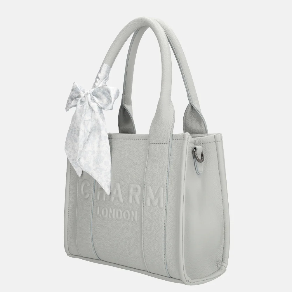 Charm London shopper S lichtblauw bij Duifhuizen