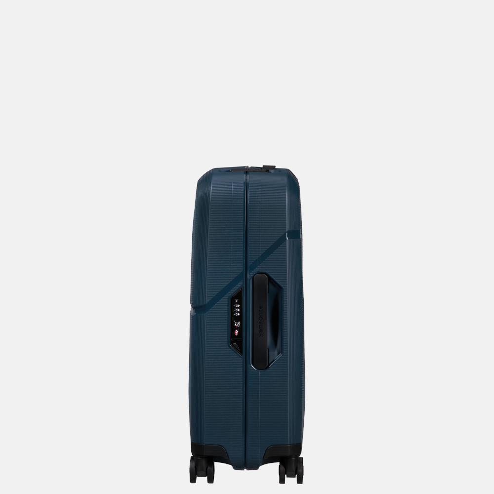 Samsonite Magnum ECO handbagage koffer 55 cm midnight blue bij Duifhuizen