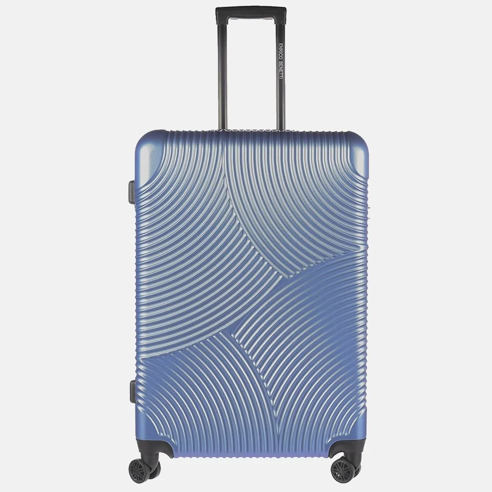 Enrico Benetti Louisville Spinner koffer 75 cm jeansblauw 