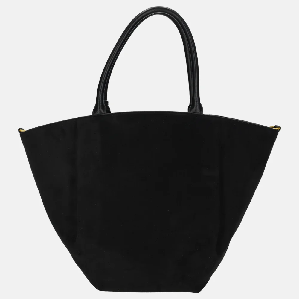 Laurent David Camille handtas suedine black bij Duifhuizen