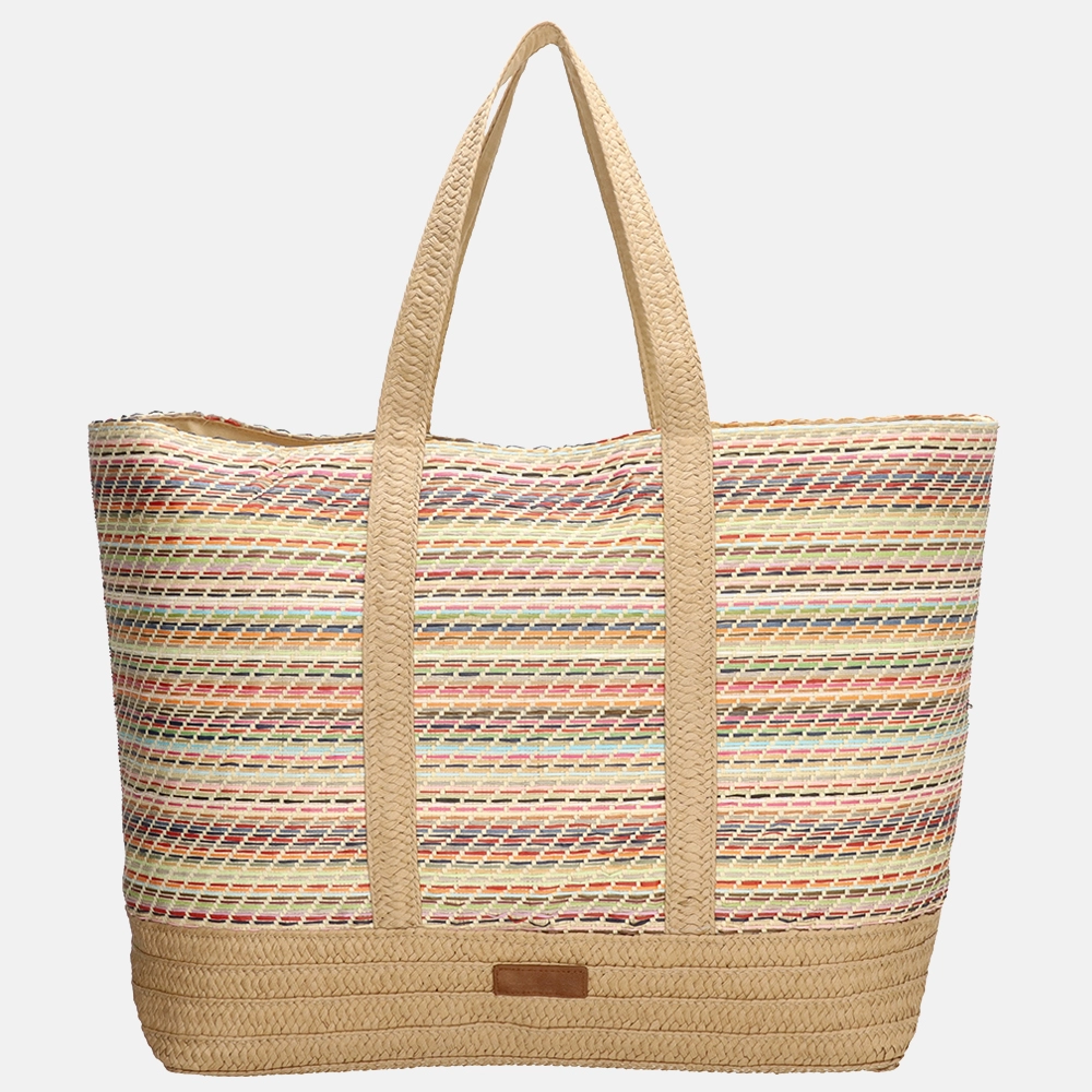 PE Florance strandtas multi bij Duifhuizen