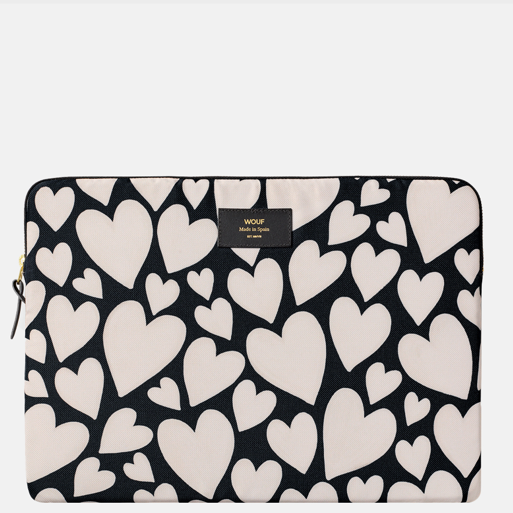 WOUF laptophoes 15 inch Black Love
