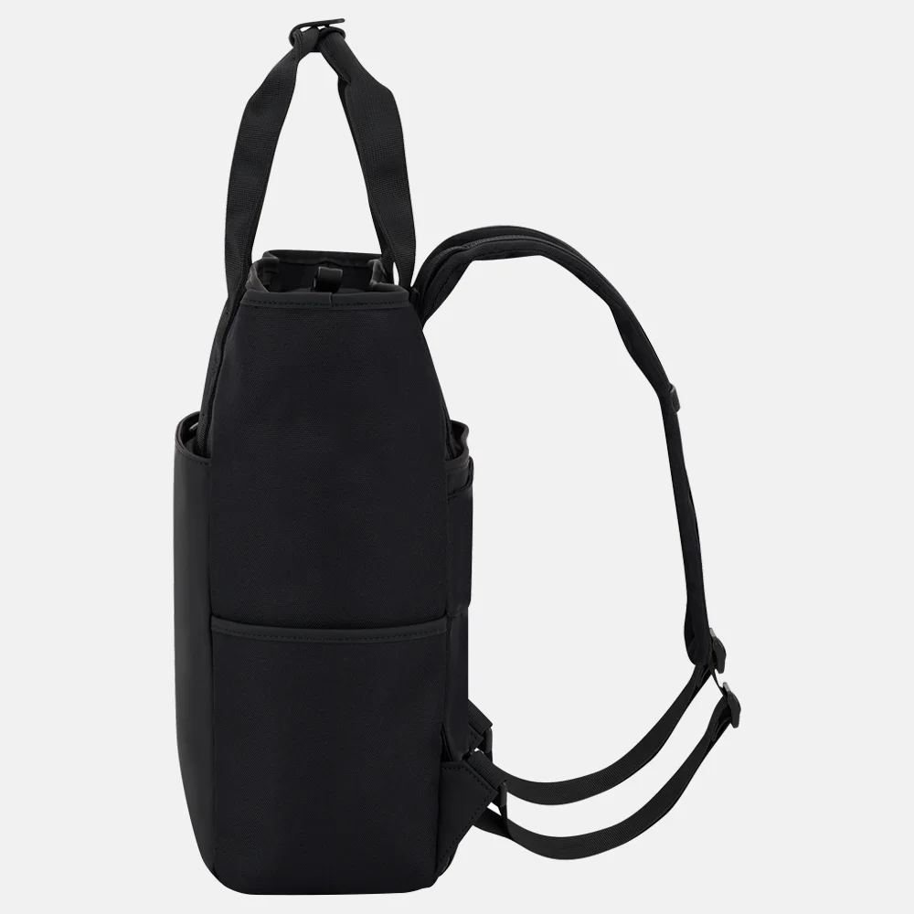 Kapten & Son Lindby rugzak 14 inch all black bij Duifhuizen