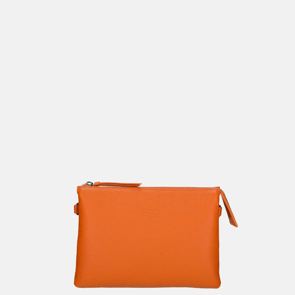 Crinkles crossbody tas orange bij Duifhuizen