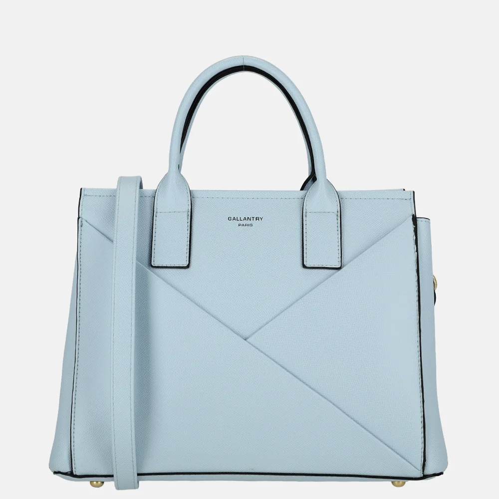 Firenze handtas voorvak light blue