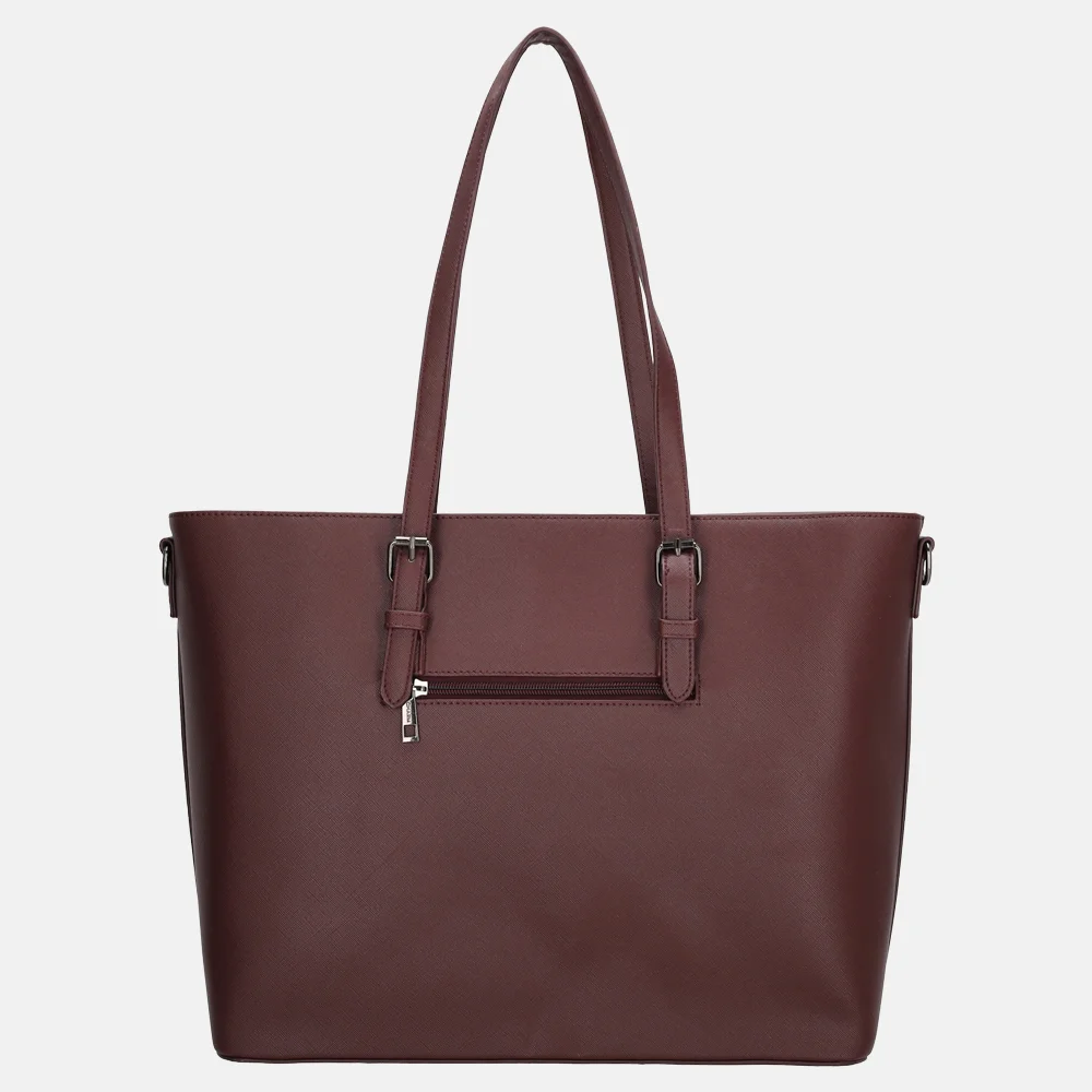 Charm London shopper L bordeaux bij Duifhuizen