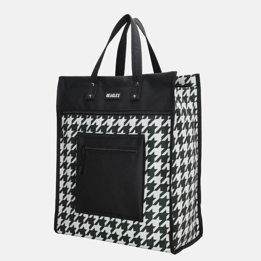 Beagles boodschappentas pied du poule bij Duifhuizen