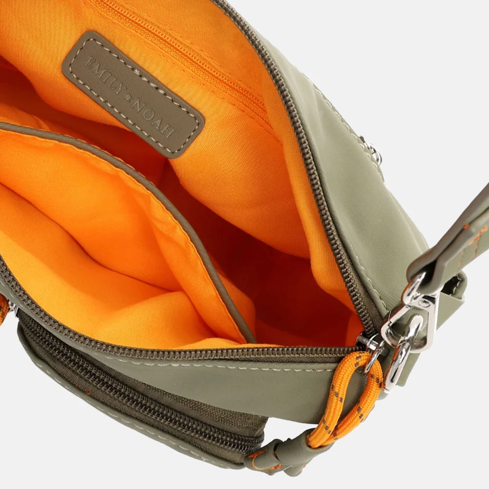 Emily & Noah Joeline schoudertas khaki bij Duifhuizen