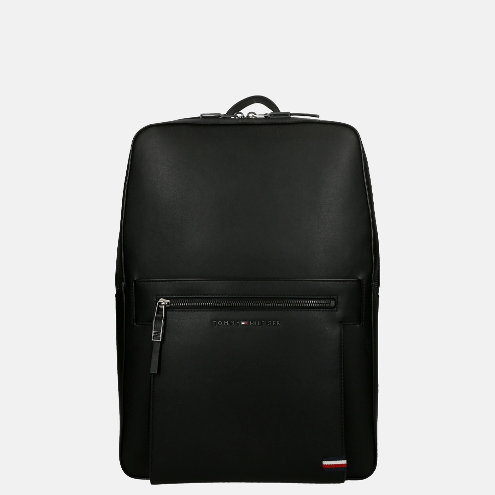 Tommy Hilfiger Cactus laptop rugzak black bij Duifhuizen