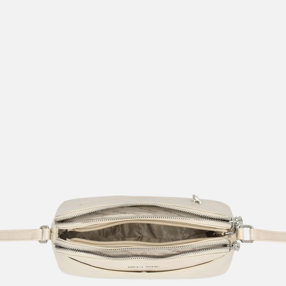 Daniele Donati crossbody tas croco beige bij Duifhuizen