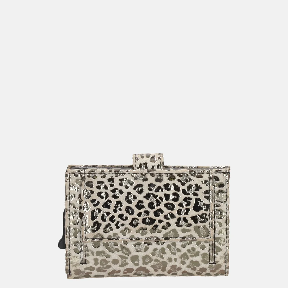 Charm London pasjeshouder panter gebroken wit bij Duifhuizen