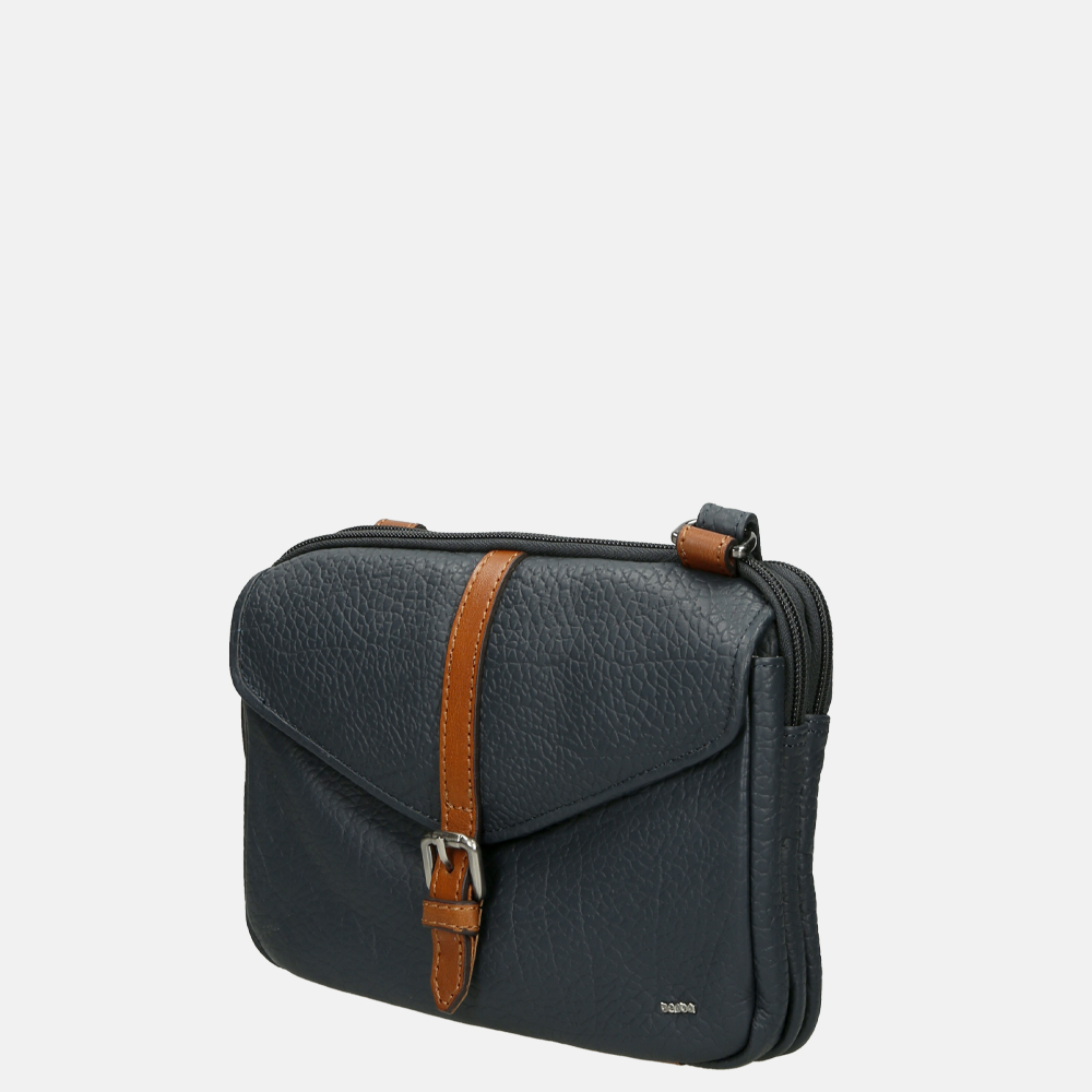 Berba Chamonix crossbody tas navy bij Duifhuizen