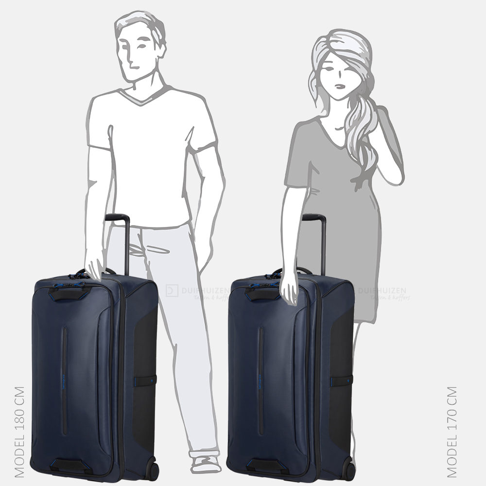 Samsonite Ecodiver reistas op wielen 79 cm TSA blue nights bij Duifhuizen