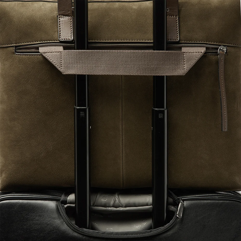 Castelijn en Beerens laptoptas 15 inch dark military bij Duifhuizen