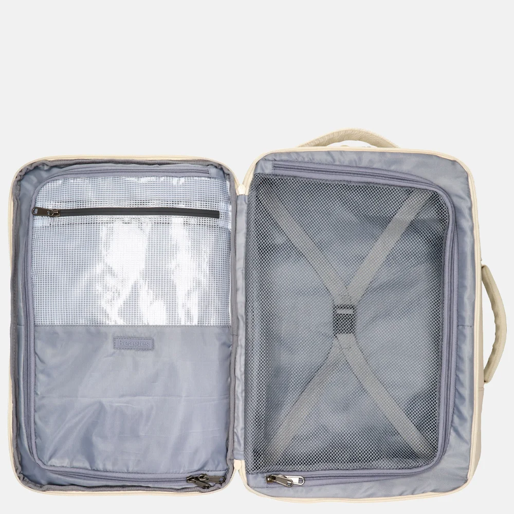 Beagles laptop rugzak 15 inch gebroken wit bij Duifhuizen