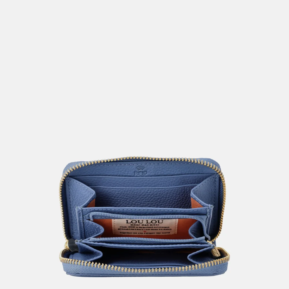 Loulou Essentiels Emilie portemonnee S hortensia bij Duifhuizen