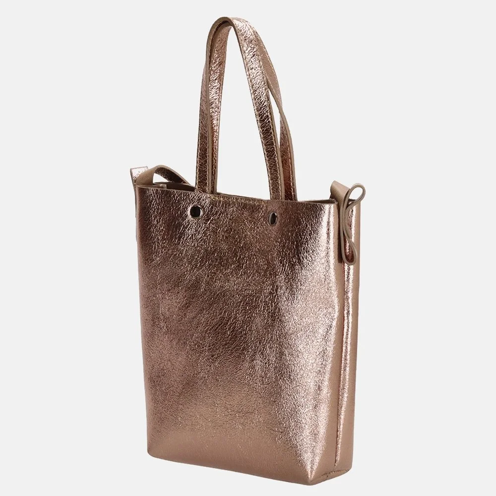 Charm London crossbody tas S brons bij Duifhuizen