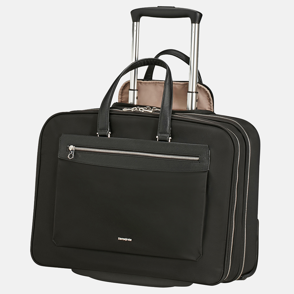 Samsonite Zalia 2.0 business trolley 15.6 inch black bij Duifhuizen