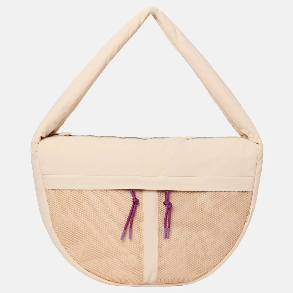 Studio Noos Patchwork crossbody tas oatmeal bij Duifhuizen
