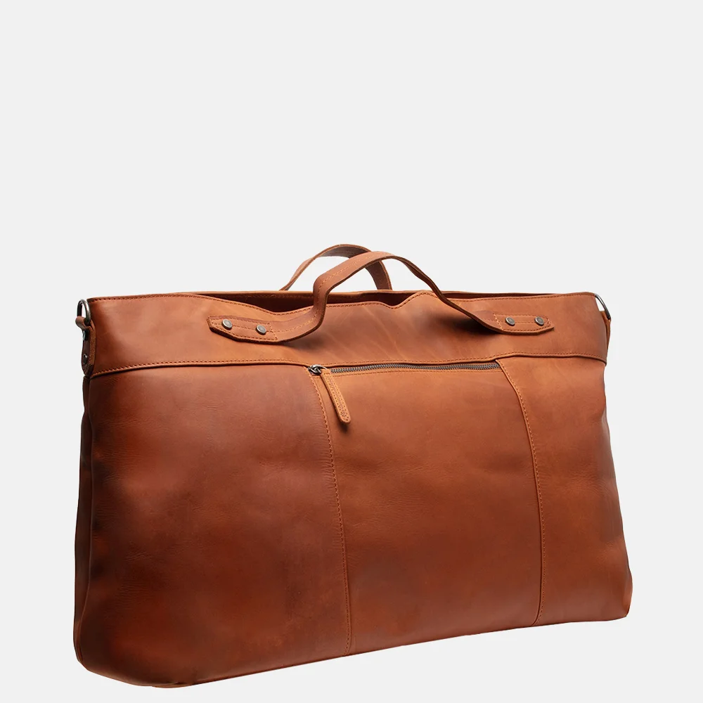 Chesterfield Mark weekendtas cognac bij Duifhuizen