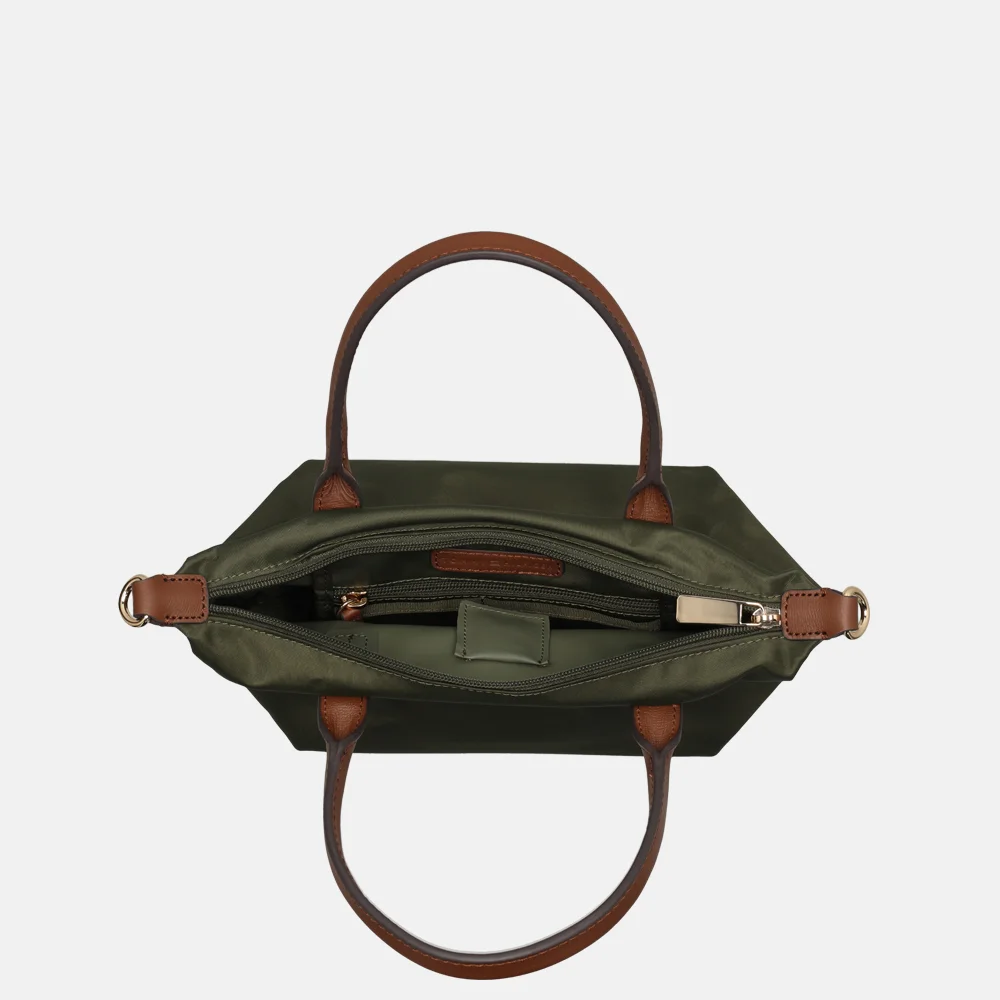 Tommy Hilfiger Popette tote handtas mini huntsman green bij Duifhuizen