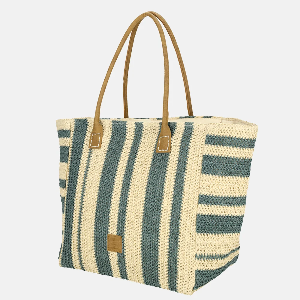 Enrico Benetti Capri shopper L petrol bij Duifhuizen