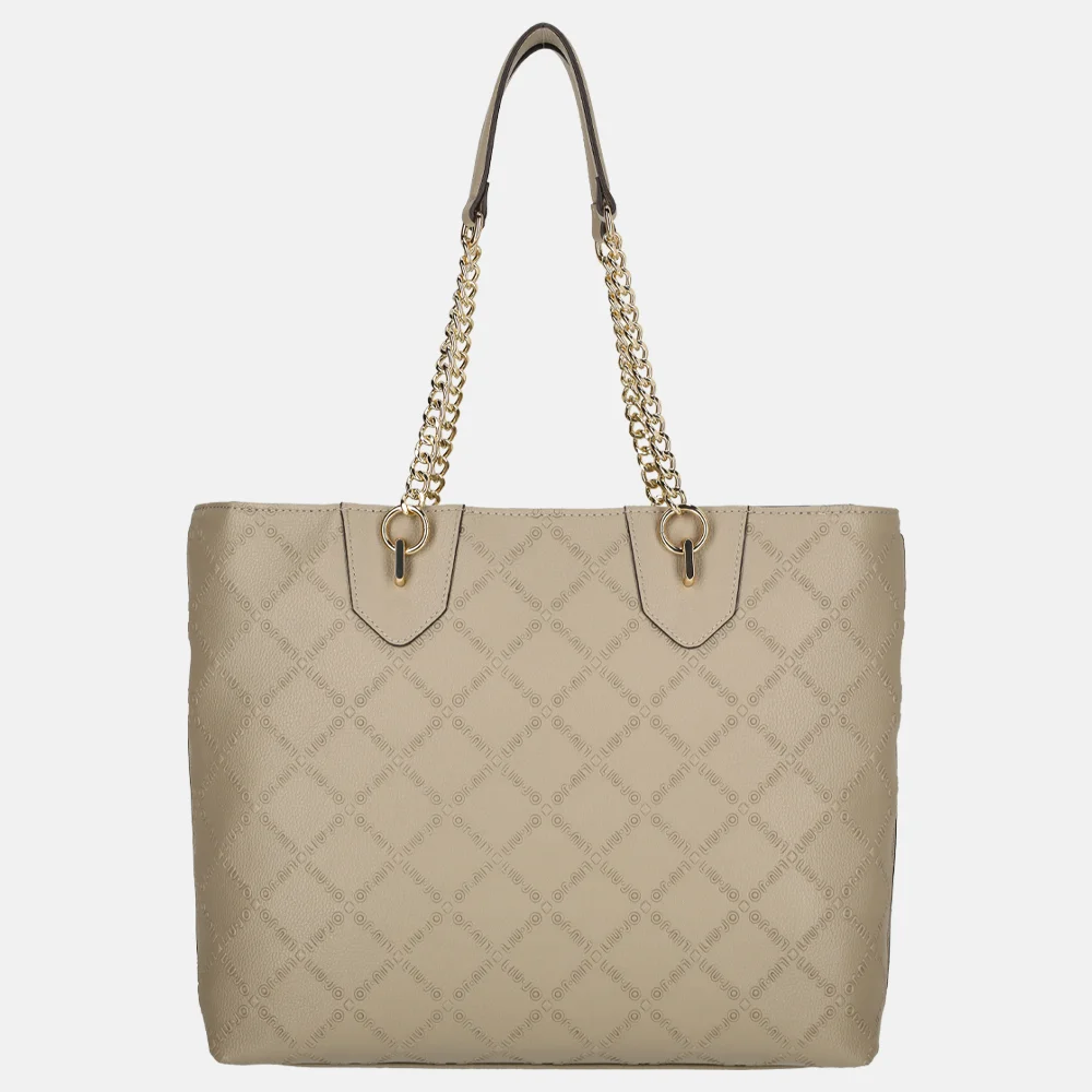 Liu Jo Adonide shopper desert taupe bij Duifhuizen