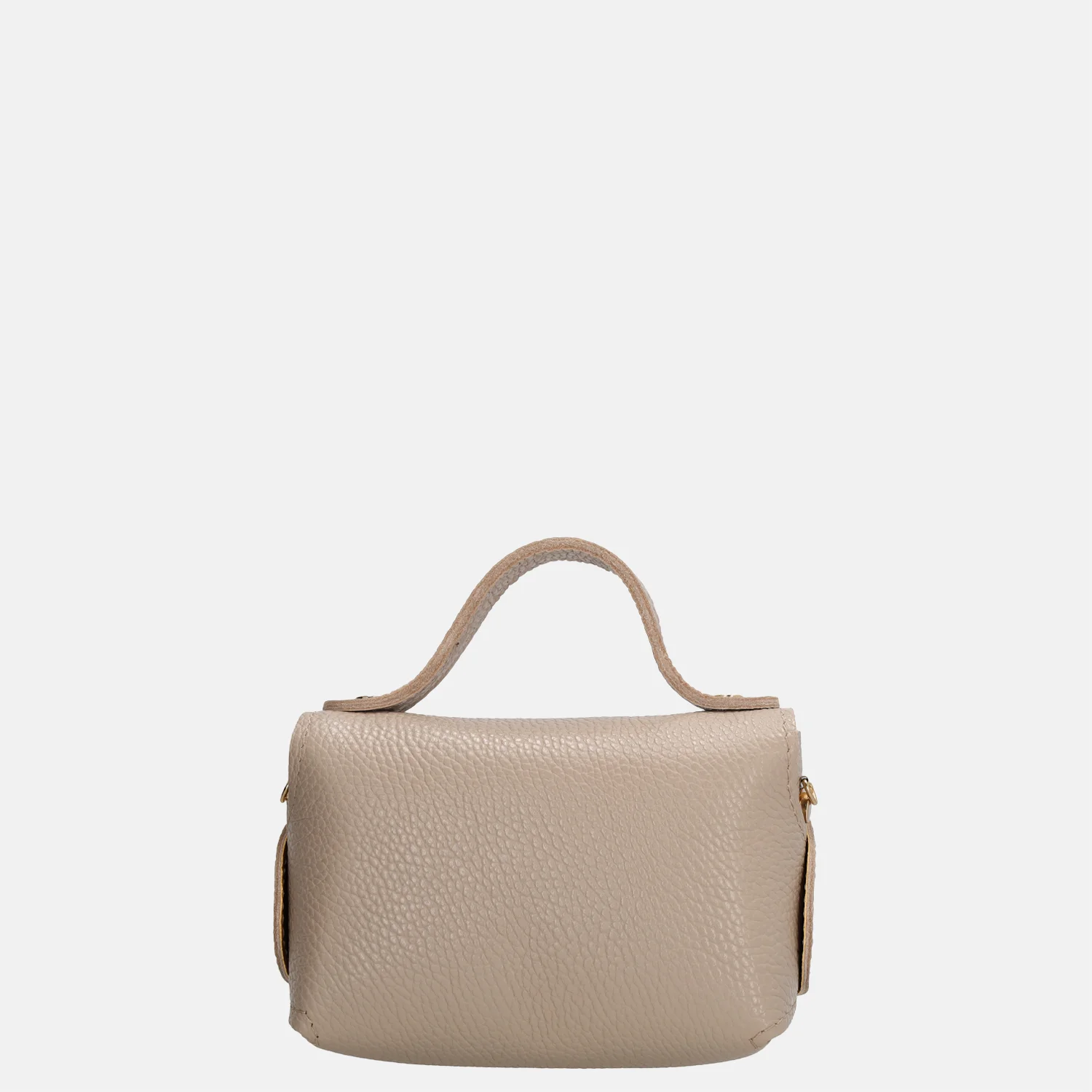 Charm London Bamboo handtas lichttaupe bij Duifhuizen