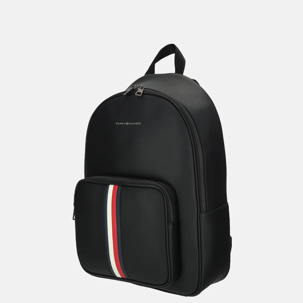 Tommy Hilfiger Metro rugzak black bij Duifhuizen