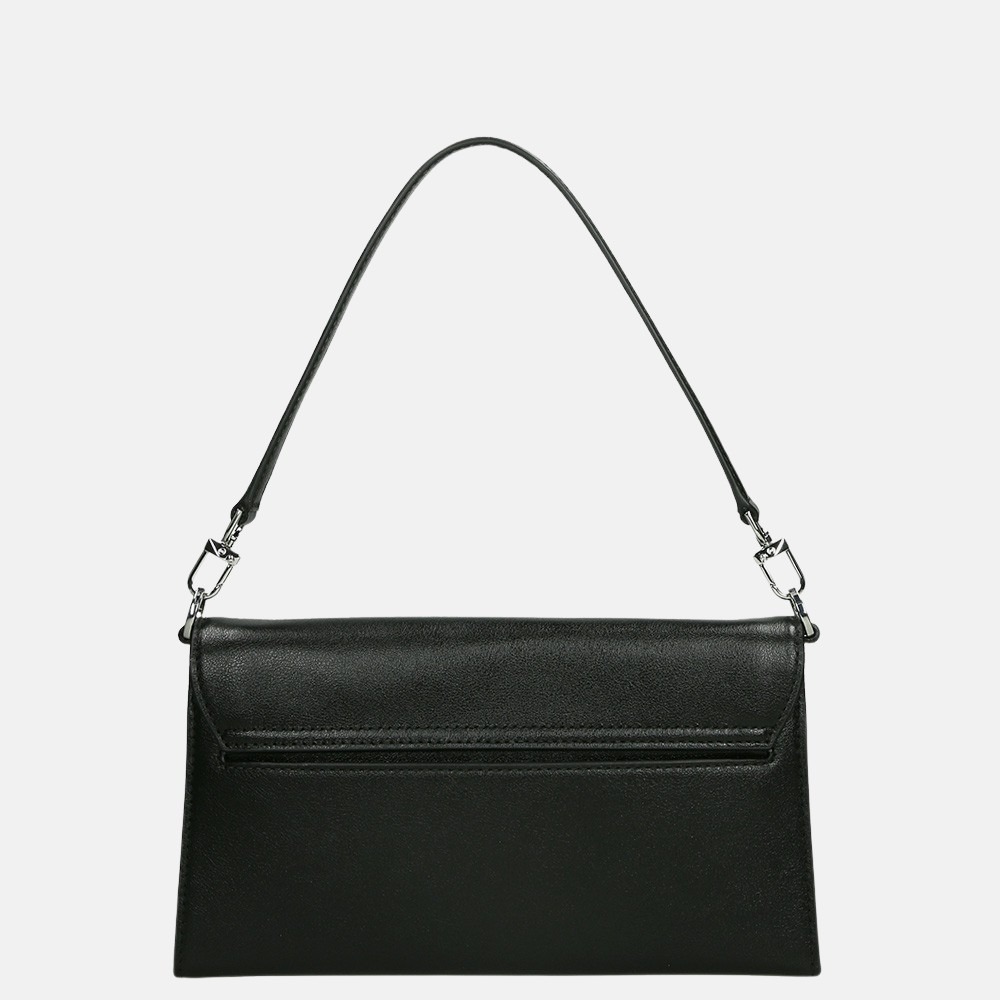 Michael Kors Hendrix schoudertas/clutch black bij Duifhuizen