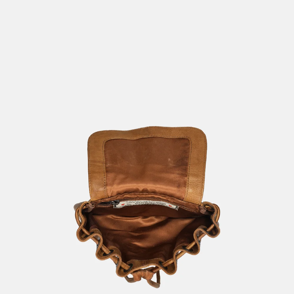 Bear Design crossbody tas cognac bij Duifhuizen
