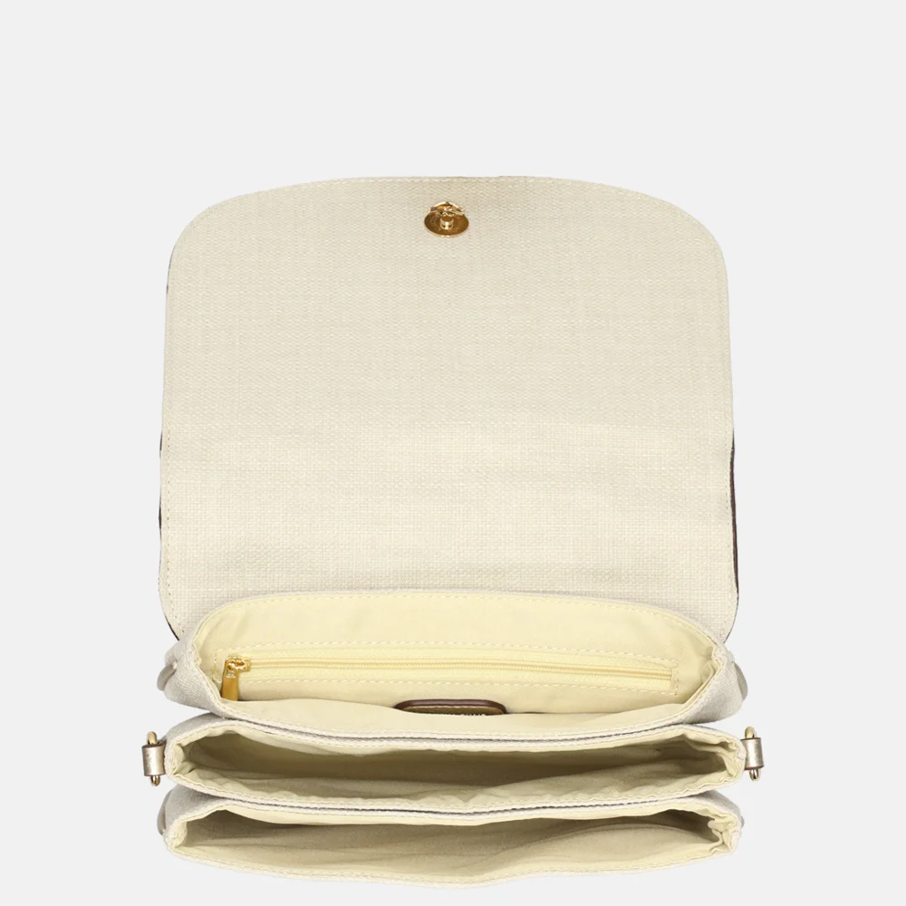 Laurent David crossbody tas gold bij Duifhuizen