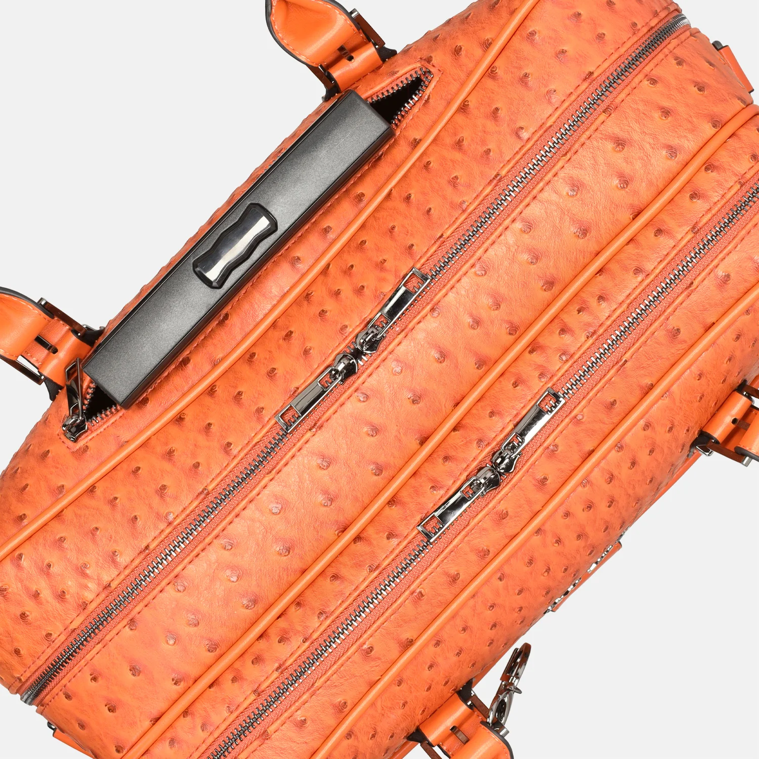 Olivia Lauren business trolley 42 CM 16 inch struis oranje bij Duifhuizen