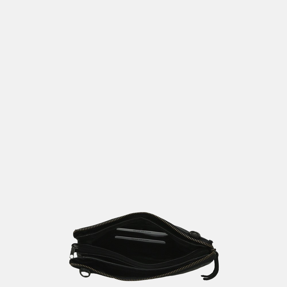 Bear Design Uma crossbody tas M black bij Duifhuizen