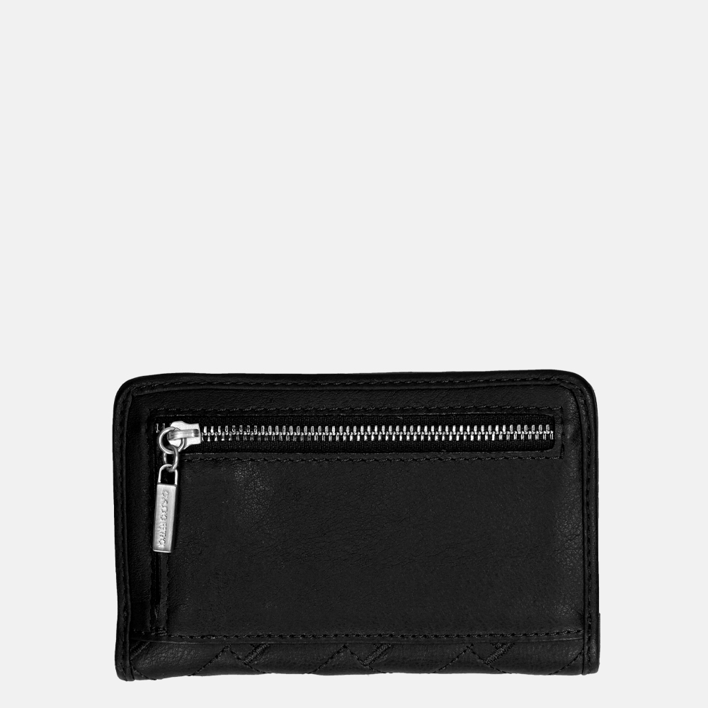 Claudio Ferrici Woven portemonnee black bij Duifhuizen